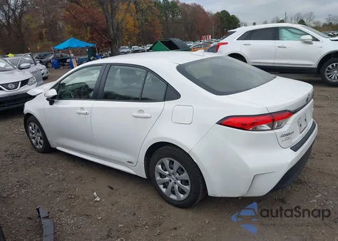 2024 Toyota Corolla Hybrid Le z USA, uszkodzony, nr VIN JTDBDMHE7R3008189